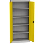 Kovos Spisová skříň Kovos SPS 02E žlutá – Sleviste.cz