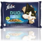 Felix Fantastic Duo Lahodný výběr z ryb 4 x 85 g – Hledejceny.cz