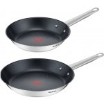 Tefal Cook Eat Sada pánví 2 ks, 24 + 28 cm TEFAL B922S204 – Zboží Mobilmania