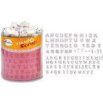 Aladine Razítka Stampo Scrap Tři mini abecedy – Zboží Mobilmania