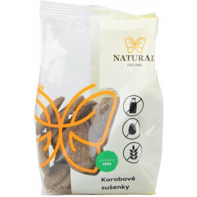 Natural Jihlava Karobové sušenky 150 g – Zboží Dáma