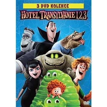 Hotel Transylvánie 1 - 3 DVD - 3 DVD kolekce