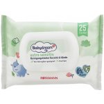 Babydream Vlhčené ubrousky na obličej a ruce 25 ks – Hledejceny.cz