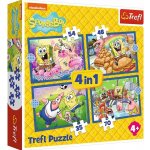 TREFL SpongeBobův život 4v1 35,48,54,70 dílků – Hledejceny.cz