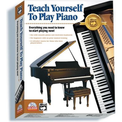 Alfred's Teach Yourself to Play Piano Everything You Need to Know to Start Playing Now! klavr uebnice 610593 – Zboží Mobilmania