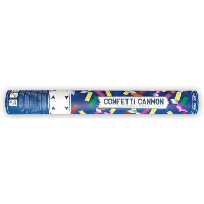 Vystřelovací konfety mix barev v metalickém provedení 40 cm – Sleviste.cz