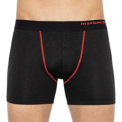 69Slam pánské boxerky fit bamboo plain black – Zboží Mobilmania