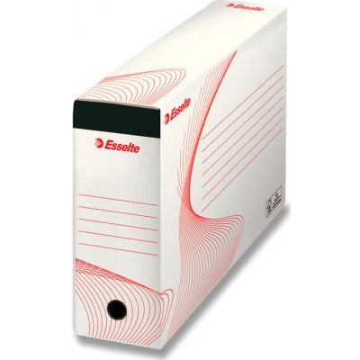 Esselte archivační krabice pro závěsné desky 280 × 120 × 340 mm bílá A4 – Hledejceny.cz