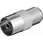 PremiumCord Adaptér, redukce F zásuvka / IEC zásuvka – Sleviste.cz