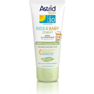Astrid Sun Kids & Baby jemný krém na opalování SPF30 100 ml – Sleviste.cz