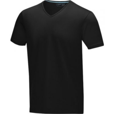 Pánské triko Kawartha s krátkým rukávem organická bavlna černá
