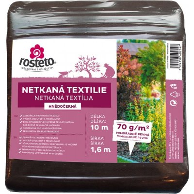 Neotex / netkaná textilie Rosteto hnědo70g 10 x 1,6 m – Zboží Mobilmania