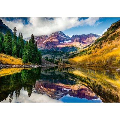 RAVENSBURGER Dechberoucí hory: Aspen Colorado 1000 dílků – Zboží Mobilmania