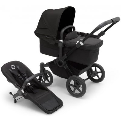 Bugaboo Donkey⁵ komplet Black/Midnight Black pěnová kola 2021 – Zboží Dáma