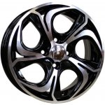 Racing Line BY980 6,5x15 4x108 ET22 black polished | Zboží Auto