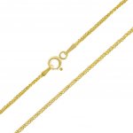 SILVEGO Pozlacený stříbrný řetízek TTTSPTRF25GP – Zboží Dáma