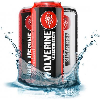 FCB Wolverine Energy Drink bez cukru 250 ml – Zboží Mobilmania