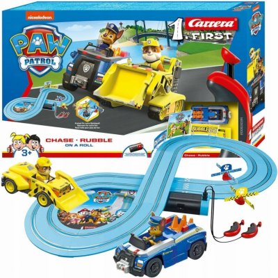 Carrera autodráha First Paw Patrol Tlapková Patrola 2,4m plast a 2 auta – Zbozi.Blesk.cz