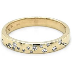 Beny Jewellery Zlatý Prsten s Diamanty 2011254