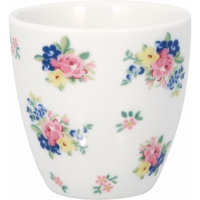 GREEN GATE Mini latte cup Augusta White modrá porcelán 130 ml – Hledejceny.cz