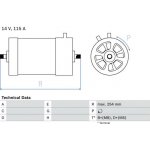 generátor BOSCH 0 986 039 870