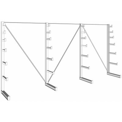 Meta Regál 150 kg 2000 x 4050 x 590 mm – Hledejceny.cz