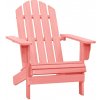 Zahradní židle a křeslo ZBXL Zahradní židle Adirondack růžová