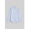 Pánská Košile Gant košile slim poplin stripe shirt light blue