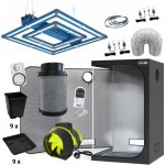 Higarden LED Set 200W Maxibright Daylight PRO 80x80x180cm – Zboží Mobilmania