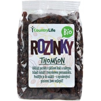 Country Life Bio Rozinky Thomson 500 g