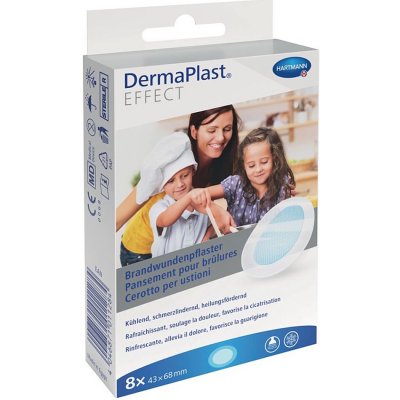 COSMOS Náplast na popáleniny 6,8 cm x 4,3 cm 8 ks – Sleviste.cz