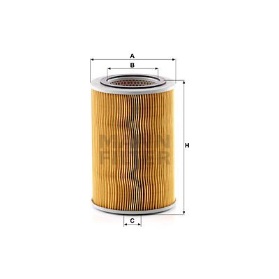 Vzduchový filtr MANN-FILTER C 15 124/1 – Hledejceny.cz