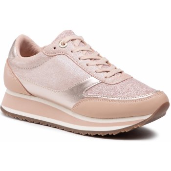 TOMMY HILFIGER pudrové tenisky Metallic Retro Runner Mahogany Rose od 1 994  Kč - Heureka.cz