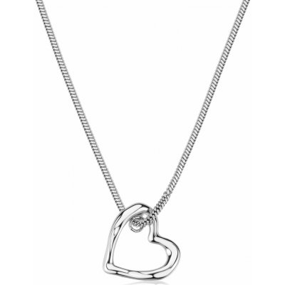 S'Agapõ Elegantní náhrdelník se srdíčkem SMO03 – Hledejceny.cz