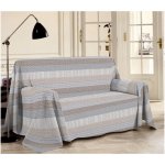 Piquet Přikrývka na gauč Azteco béžová Béžová 170 x 280 cm – Zboží Dáma