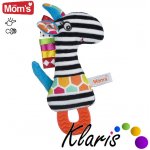 Hencz Toys Edukační hračka s pískátkem kousátkem ZEBRA – Zboží Dáma