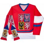 SportDres Hokejový fanouškovský set Česko červený + šála Czech Republic – Hledejceny.cz