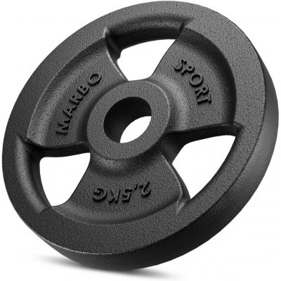 Marbo sport Litinový závaží 2,5 kg 31 mm – Hledejceny.cz