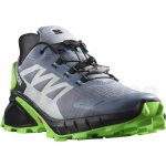 Salomon Supercross 4 M L47315800 flint stone/black/green gecko – Hledejceny.cz