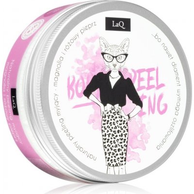 LaQ Kitten Magnolia zjemňující cukrový peeling 220 g