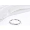Prsteny Jan Kos jewellery Stříbrný prsten se zirkony MHT 3007 SW