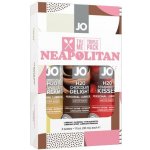 JO H2O Tri Me Neapolitan sada 3ks ochucených lubrikačních gelů 3 x 30 ml