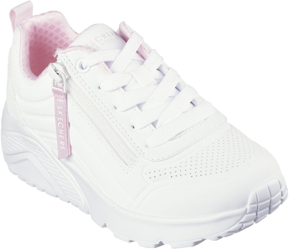 Skechers uno lite Easy Zip 310387L/WHT bílá