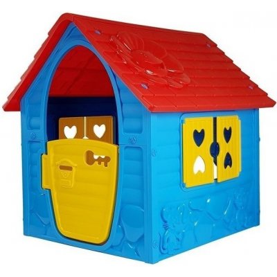 mamido Dětský zahradní domeček PlayHouse modrý – Zboží Mobilmania