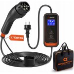 Ampere Point Přenosná nabíječka EV 16A 3,7kW Typ 2 Displej a Taška | Zboží Auto