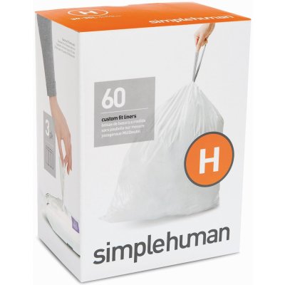 Simplehuman Sáčky 30-35 L typ H zatahovací 3 x 20ks 60 sáčků WP 30 µm CW0258KM – Zboží Mobilmania