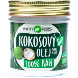 PURITY VISION RAW kokosový olej BIO 120 ml