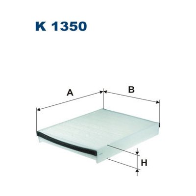 Filtr, vzduch v interiéru FILTRON K 1350 – Hledejceny.cz