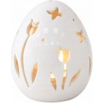 Lampion keramické vajíčko na čajovou svíčku, velikonoční dekorace – Hledejceny.cz