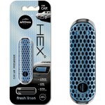 Aroma Car POLYMER HEX FRESH LINEN